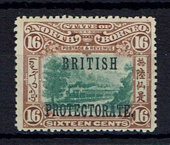 Image of North Borneo/Sabah SG 136 VLMM British Commonwealth Stamp
